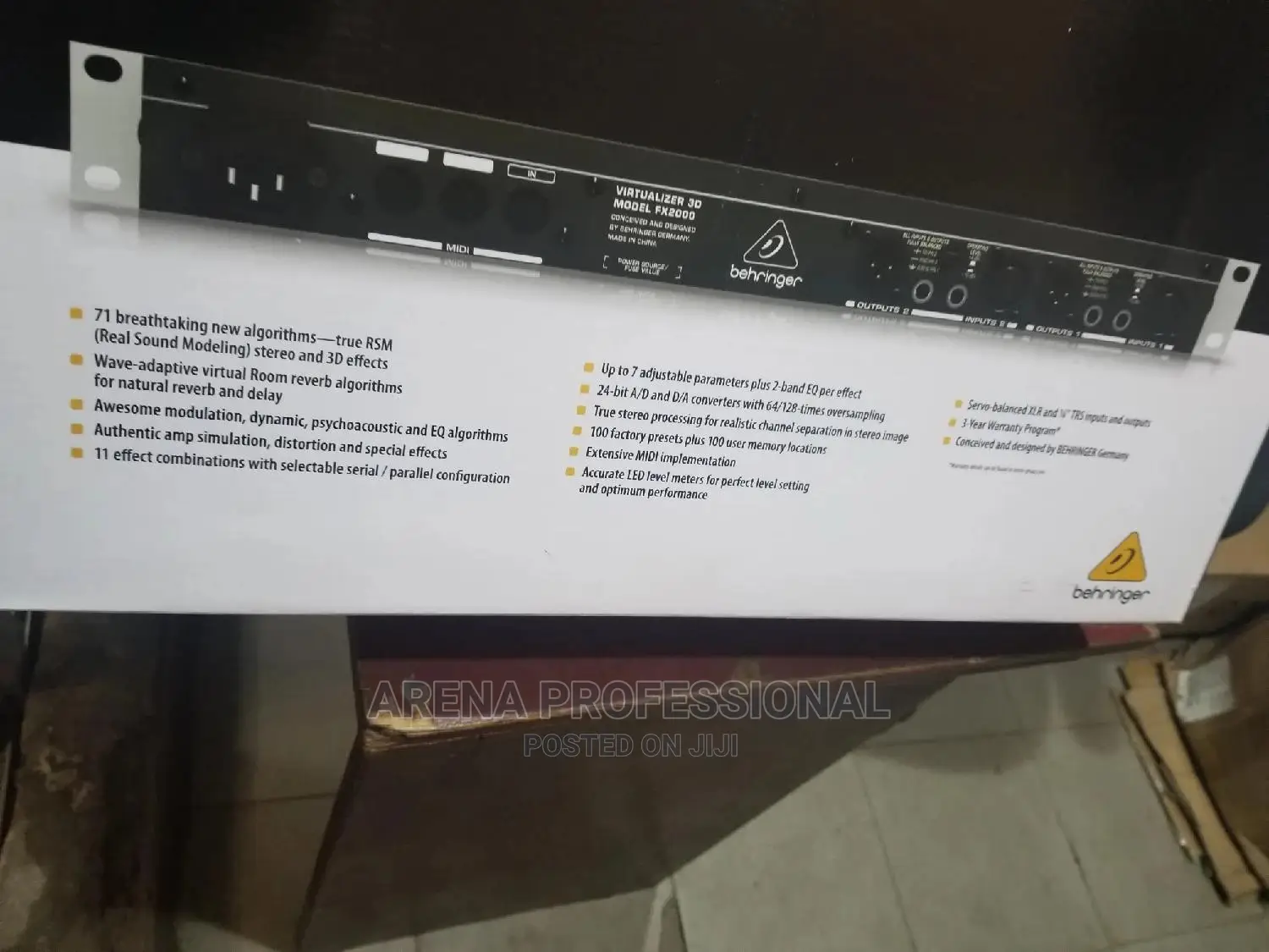 Behringer Virtualizer 3D Fx2000