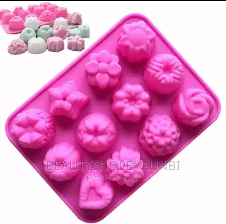 Chocolate Silicone Mold-12 Cavities