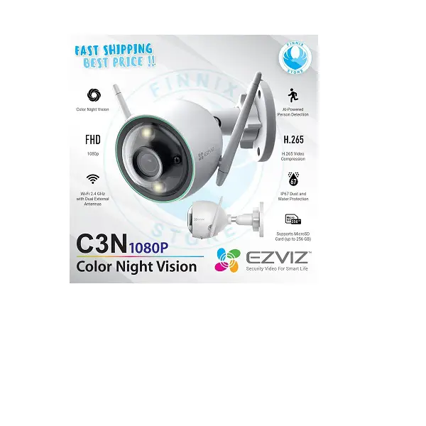 Ezviz C3N 1080p Outdoor Wi-Fi Standalone IP Bullet Camera