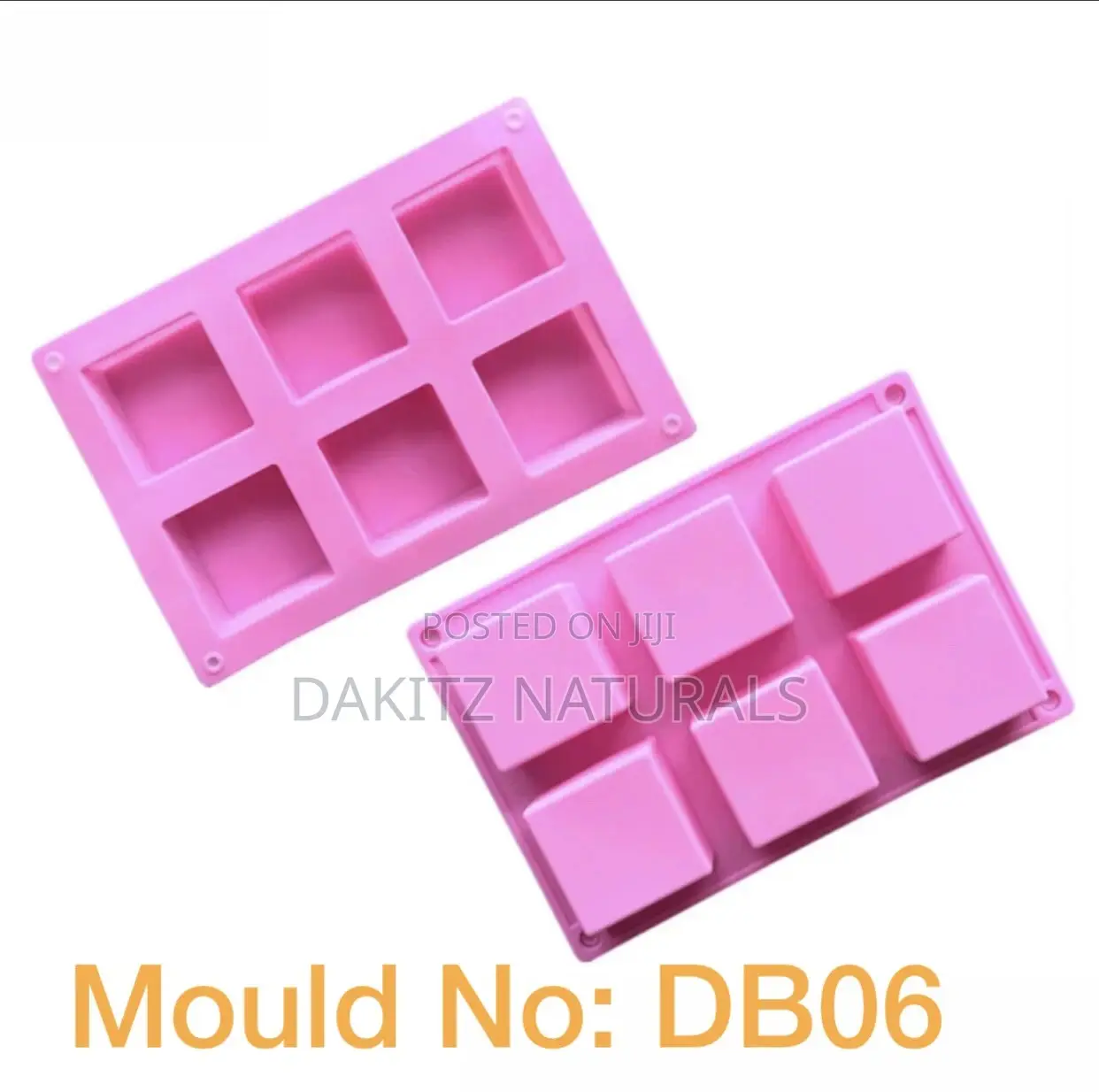 Db06 Cavity Square Shape Silicon Mould (Imported)
