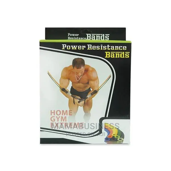 Power Cords Resistance Bands Tubes Set