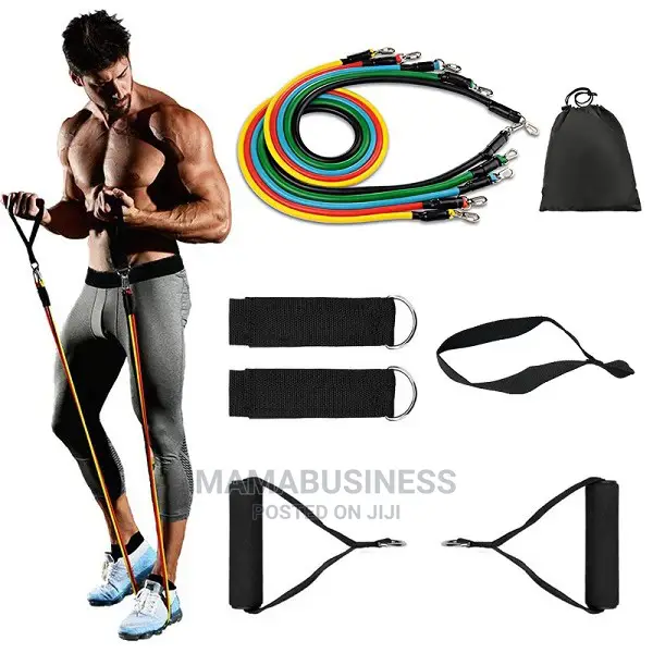 Power Cords Resistance Bands Tubes Set