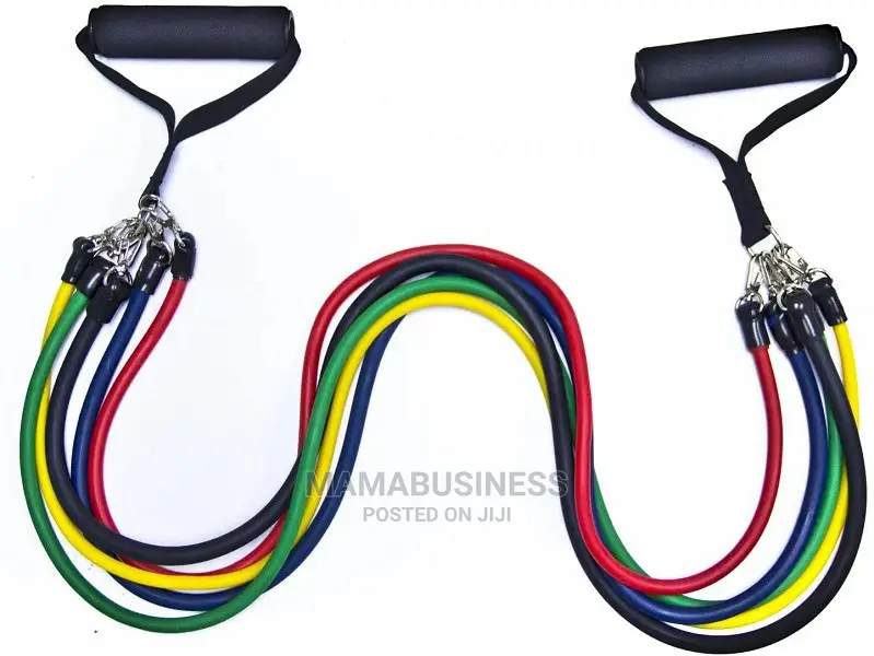Power Cords Resistance Bands Tubes Set