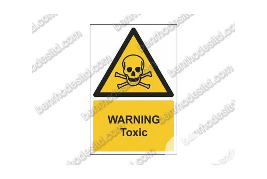 Hazard Toxic Sign (Benrhodesltd.Com)