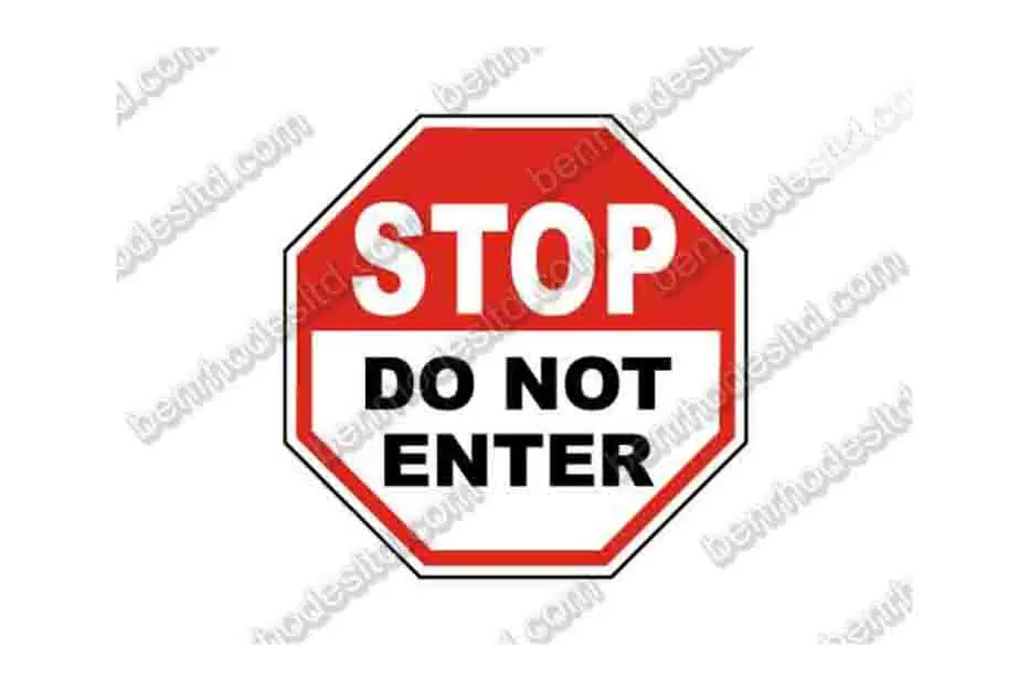 Danger - Do Not Enter Sign (Benrhodesltd.Com)