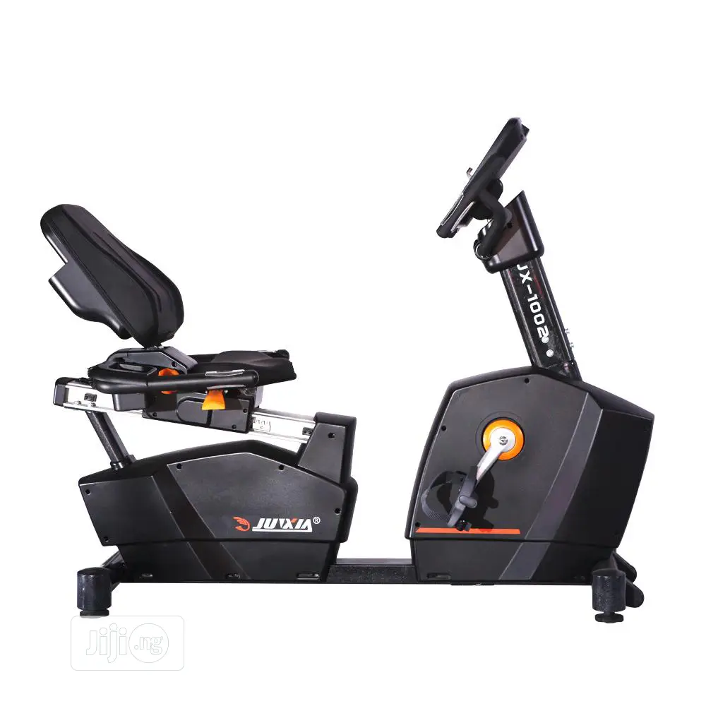 Commercial Heavy-Duty Recumbent Exercise Bike