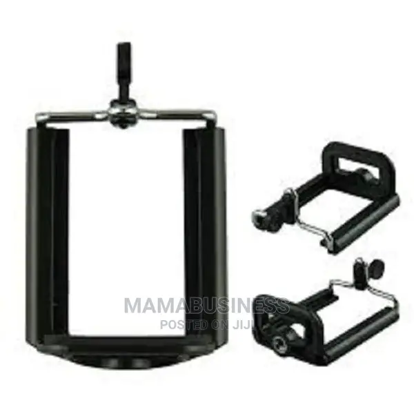 Mobile Phone and Tripod Clip Holder Mount Bracket