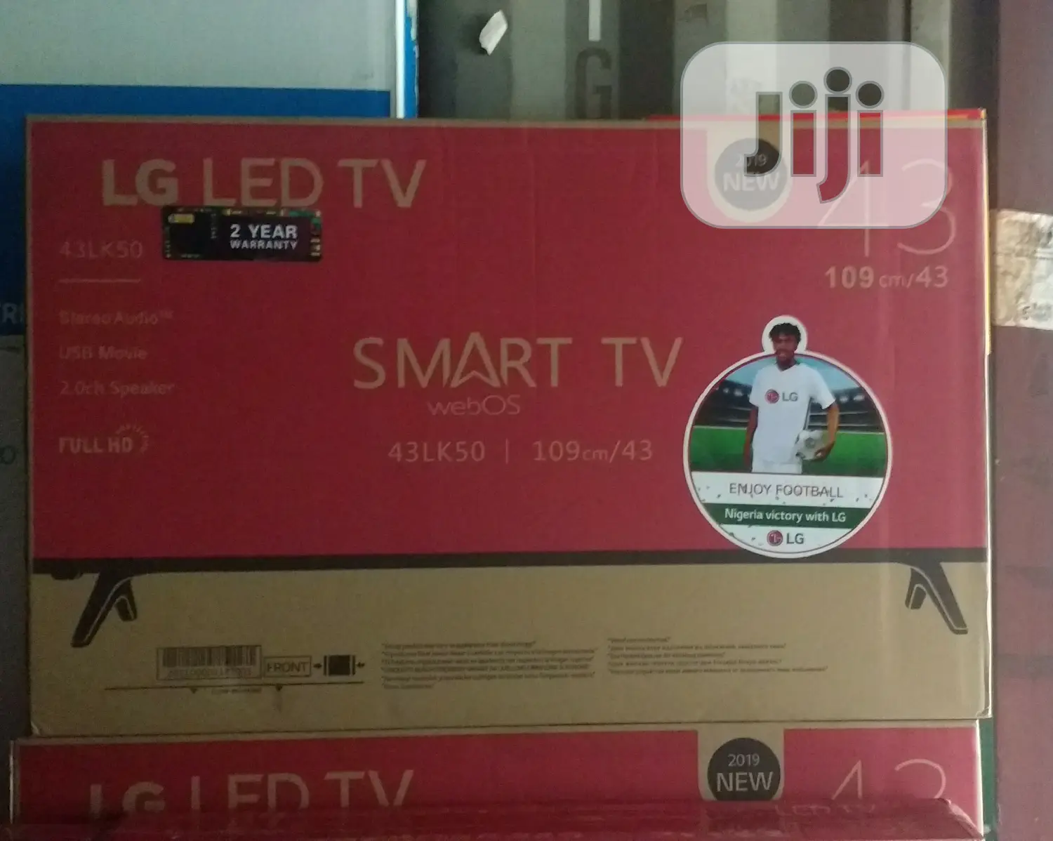 LG 43" Uhd Frameless Smart LED TV (43uk6400) 2yrs Waranty