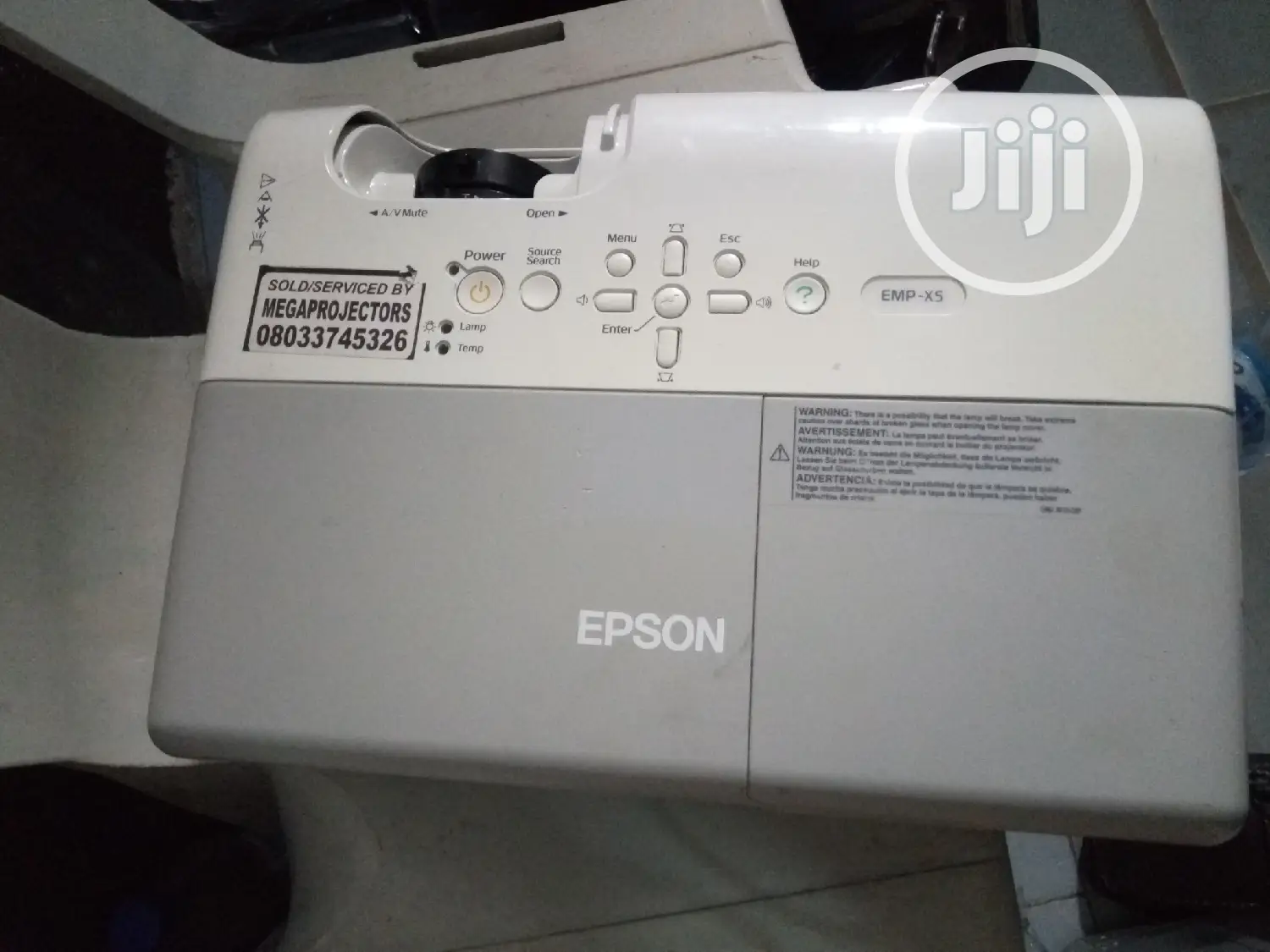 Clean Epson Projector With Screen