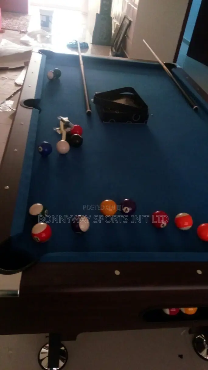7feer By 4 Snooker Board With Complete Accessories