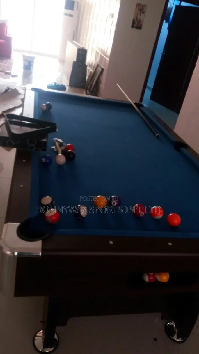 7feer By 4 Snooker Board With Complete Accessories
