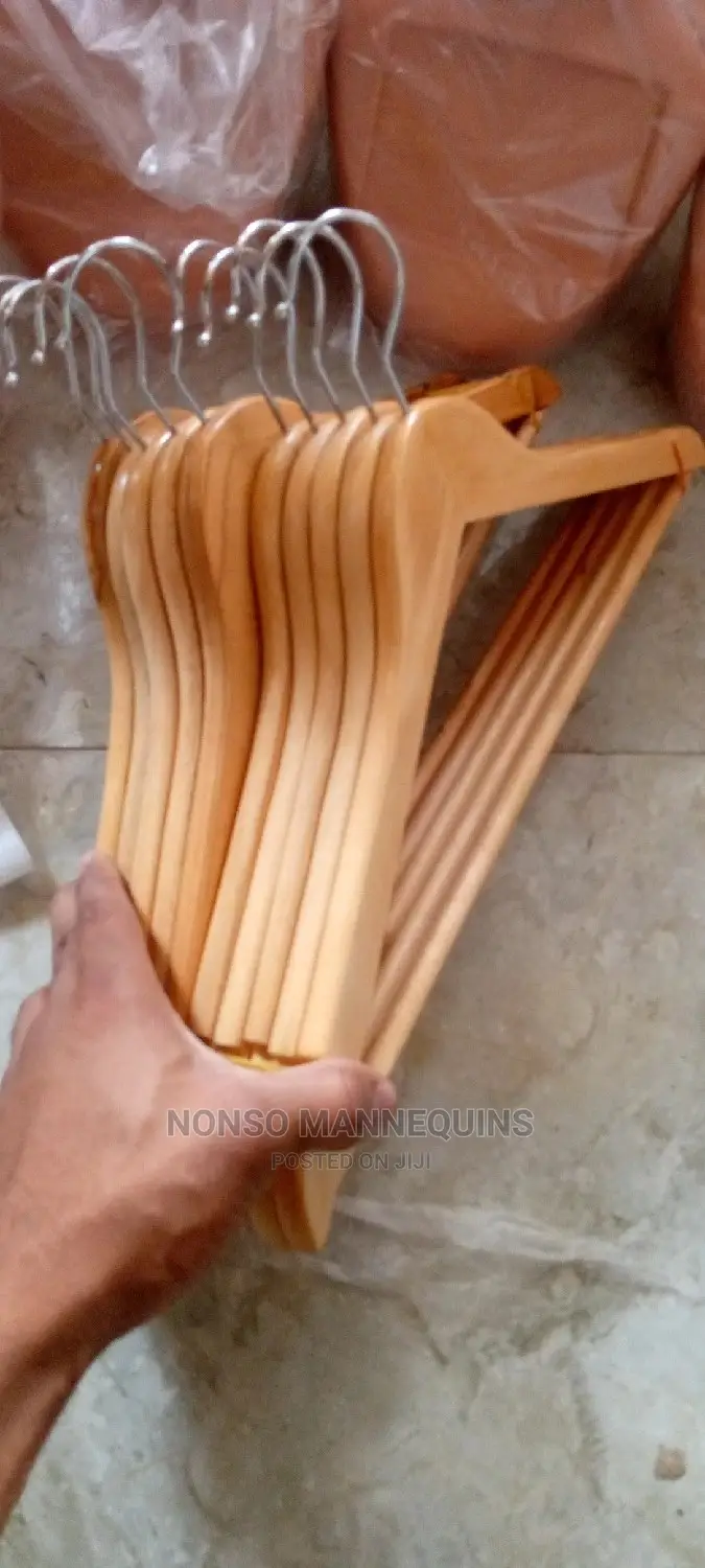 New Imported Wooden Hangers