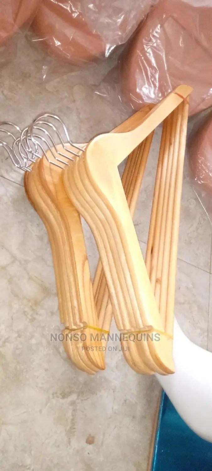 New Imported Wooden Hangers