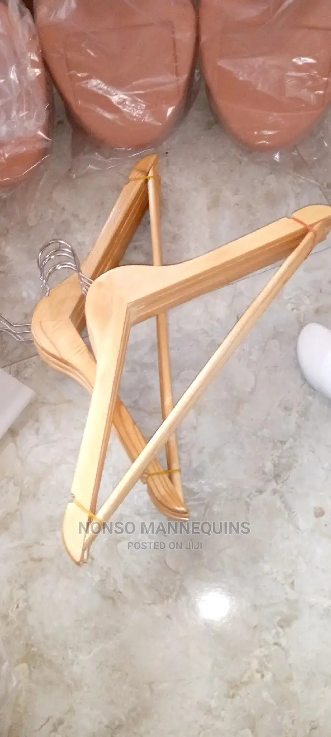 New Imported Wooden Hangers