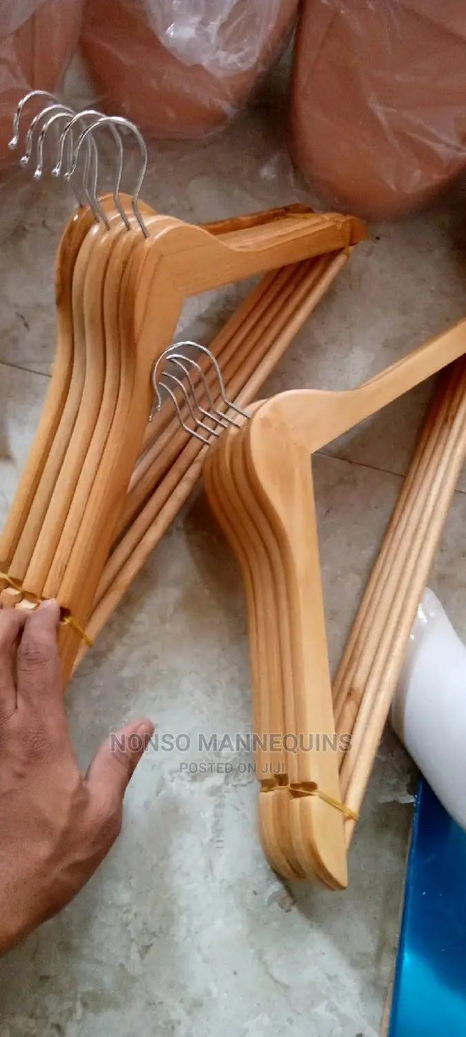 New Imported Wooden Hangers