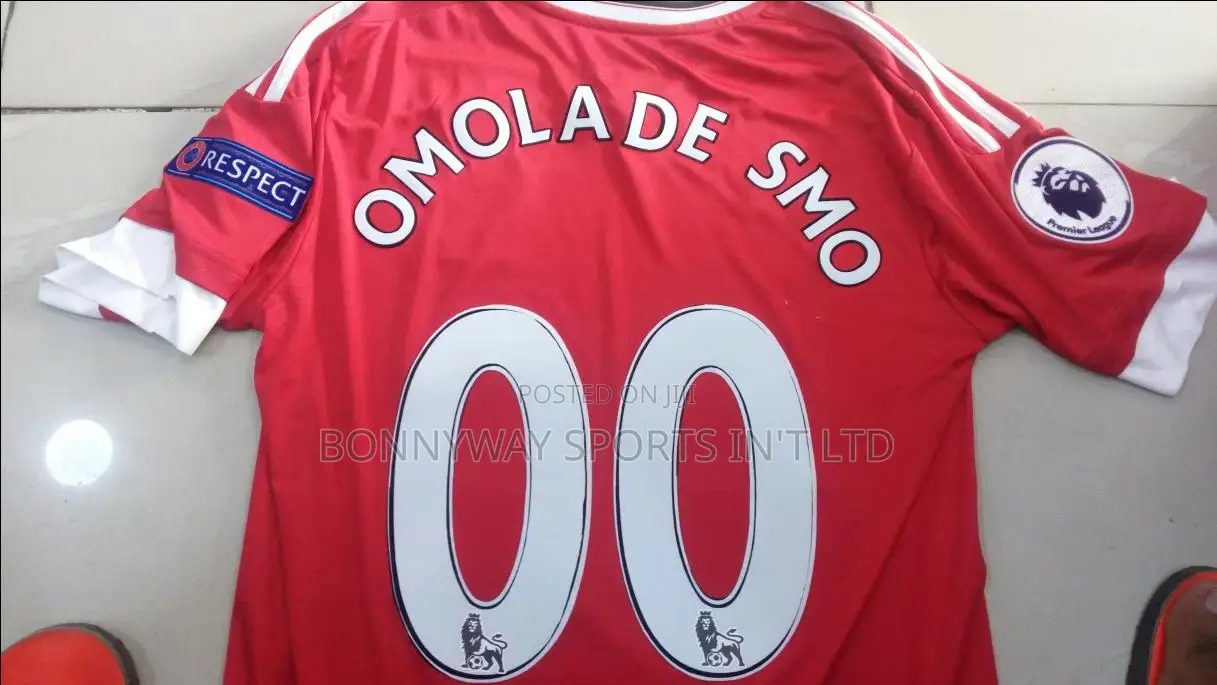 High Quality Club Side Jerseys With Swede Printing