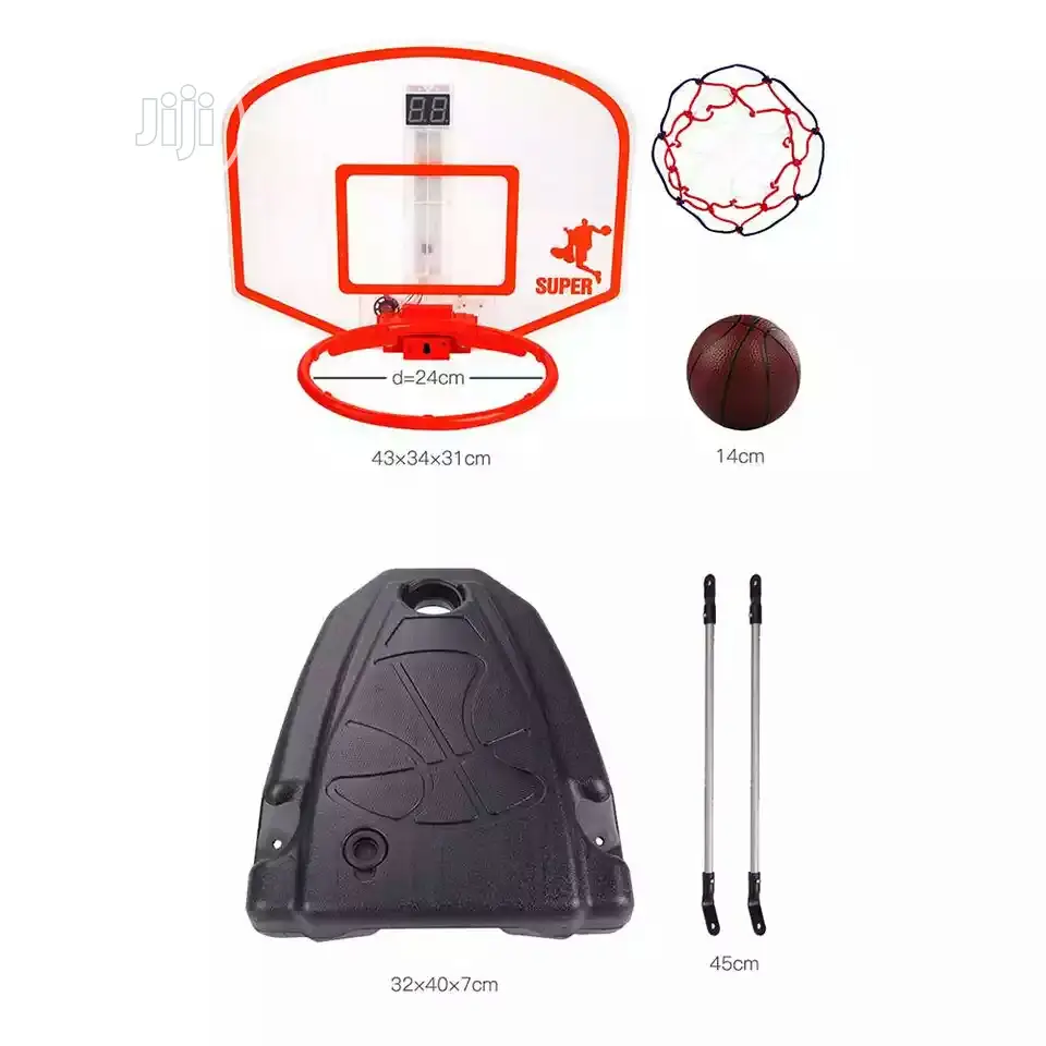 Adjustable Kids Basketball Goal Hoop
