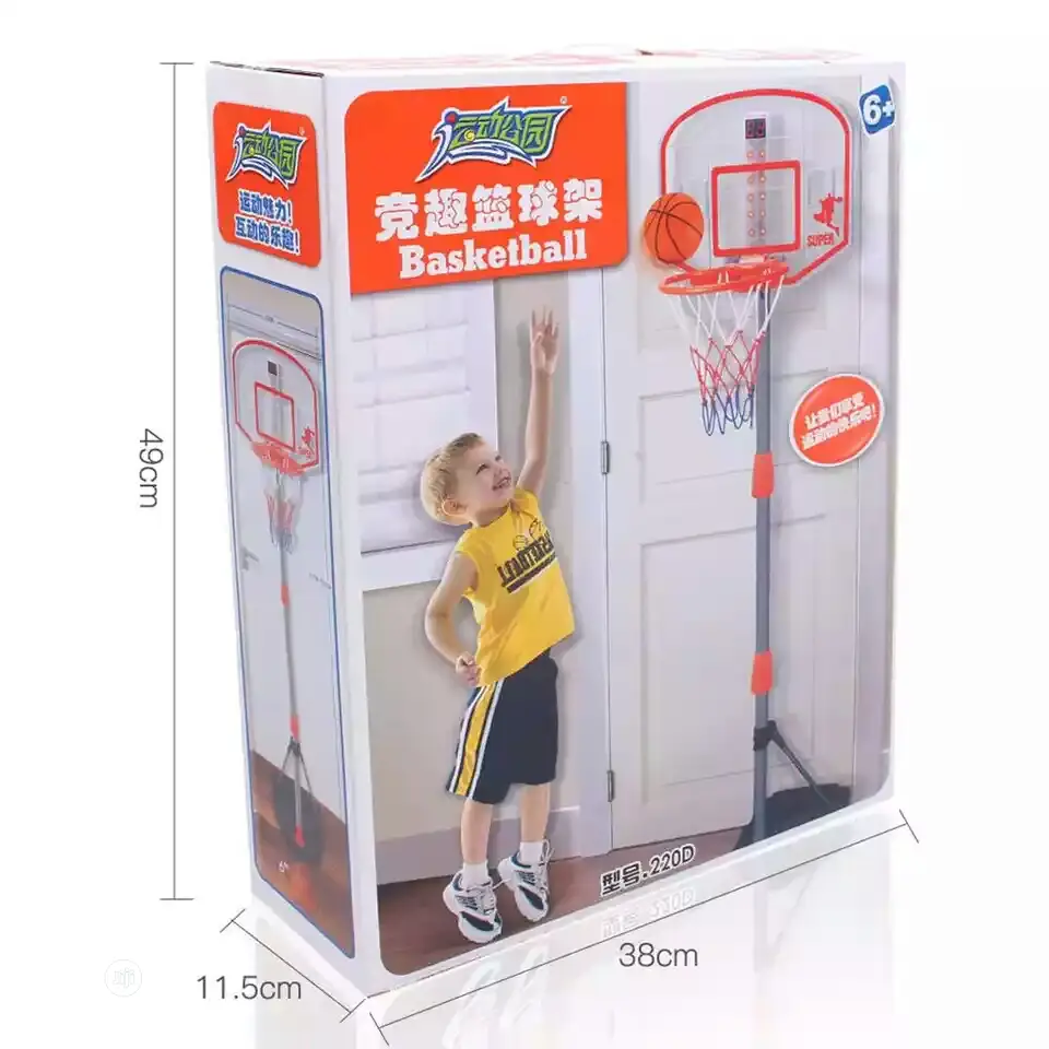Adjustable Kids Basketball Goal Hoop