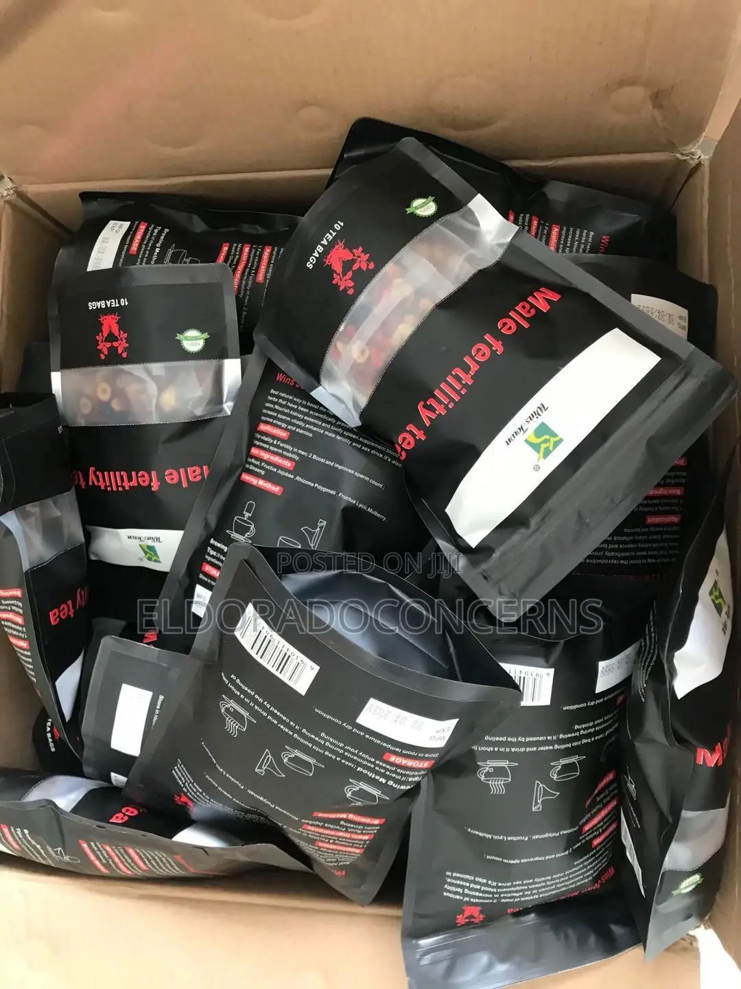 Male Fertility Tea (Wholesale Price of 50pcs)