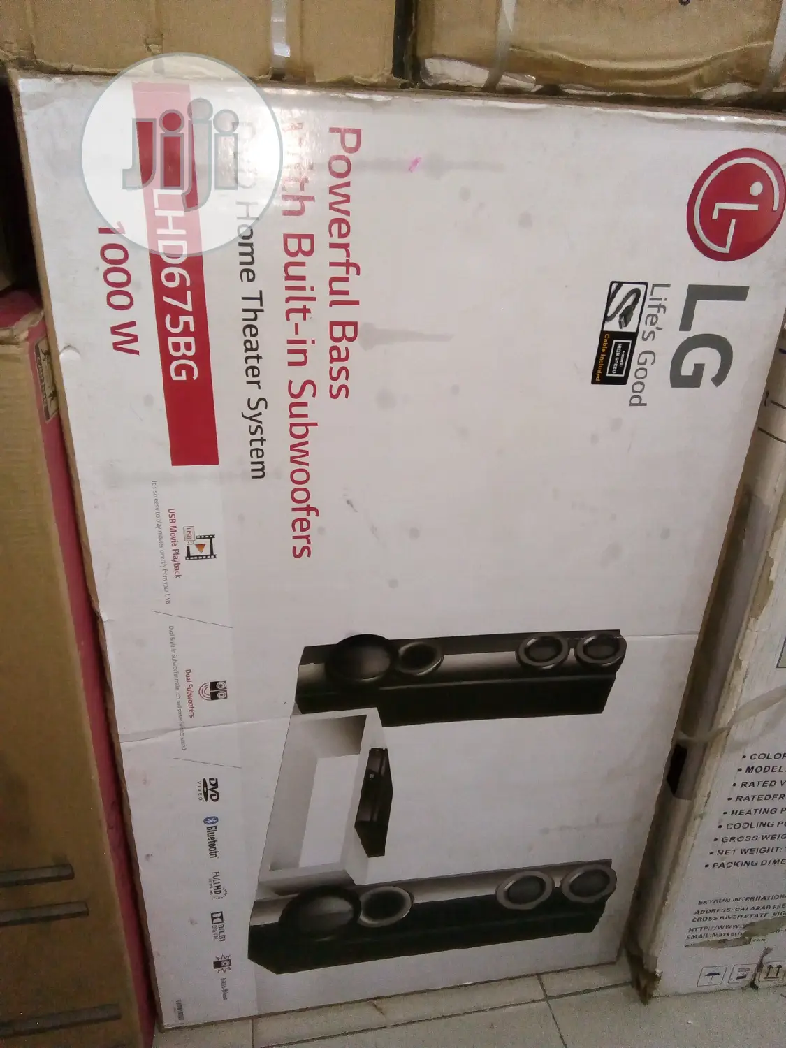Original Brand New L.G 100watts Subwoofer Is Available