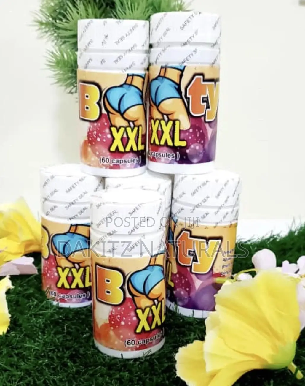 Bootyxxl Plus Butt Enlargement Pills 60caps