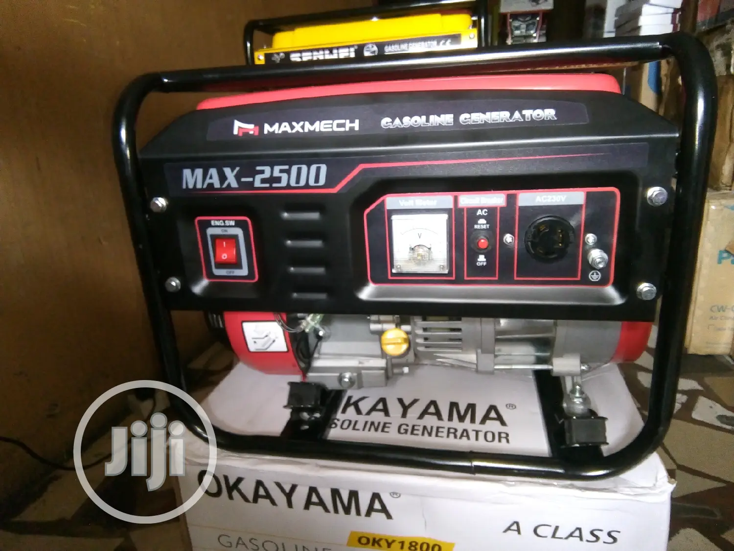 1.8kva Maxmech Gen Set 100%Copper Coil Is Available