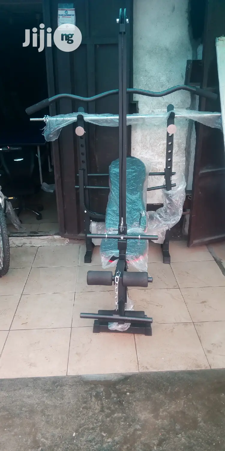 New Weight Bench With Lat Pull
