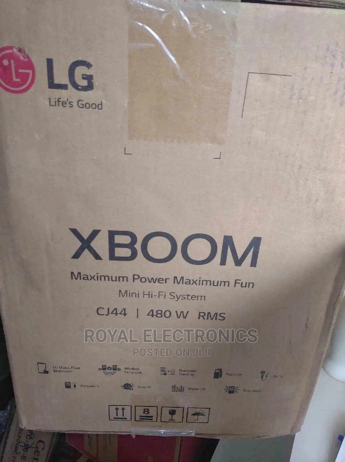 New LG Xboom Mini Hifi Sound System Cj44| 480 W RMS