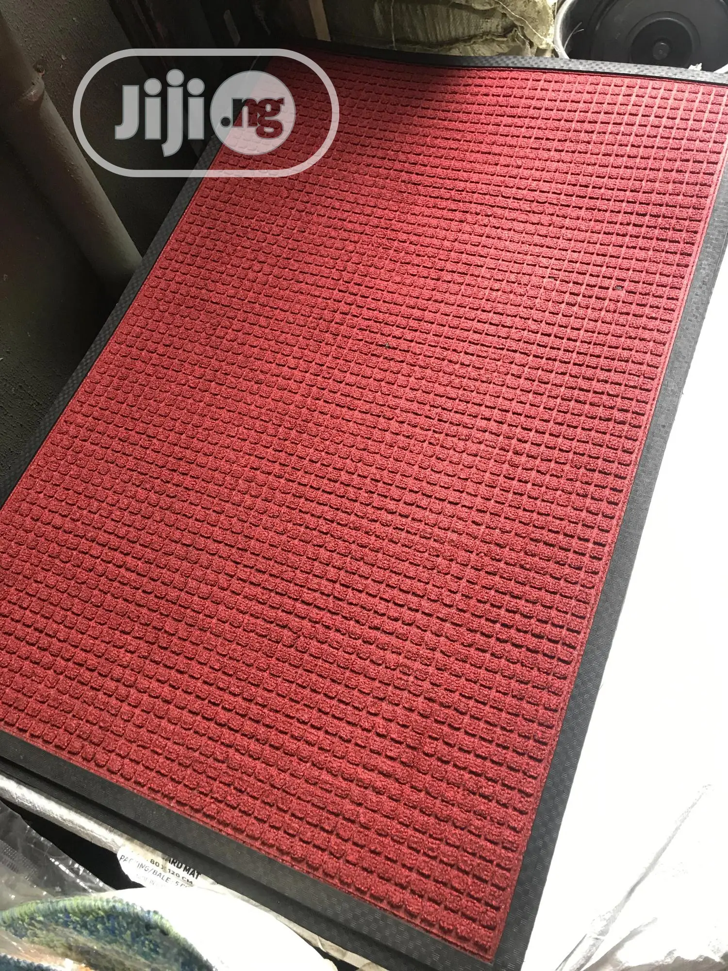 Plain Red Big Size Doormat 80/120