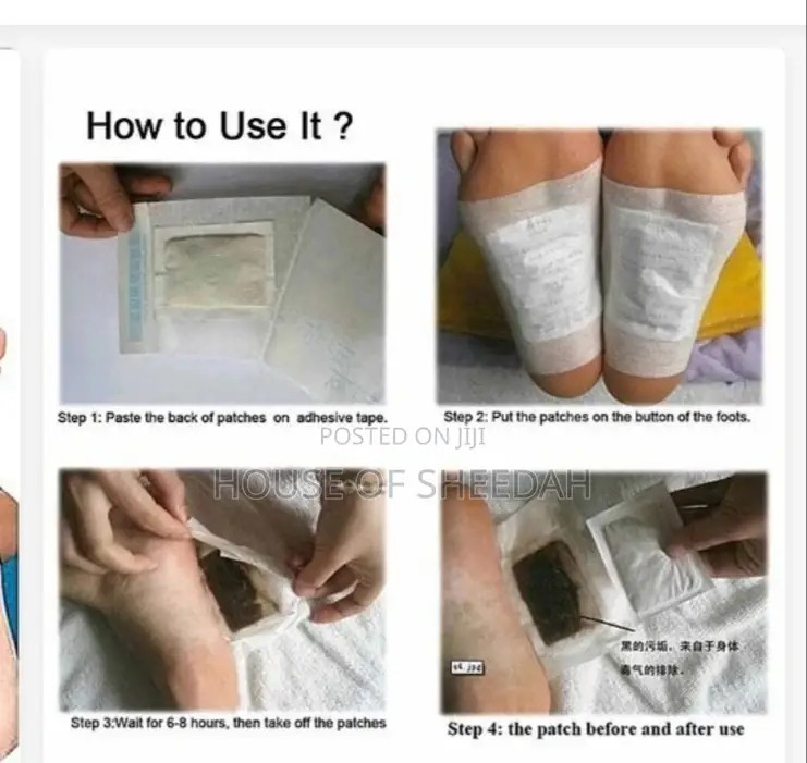 Kiyome Kinoki Cleansing Detox Foot Pads - 10 Pieces