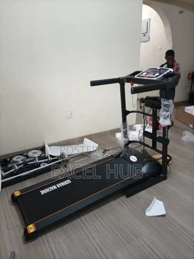 German Machine 2hp Treadmill With Massager 5v