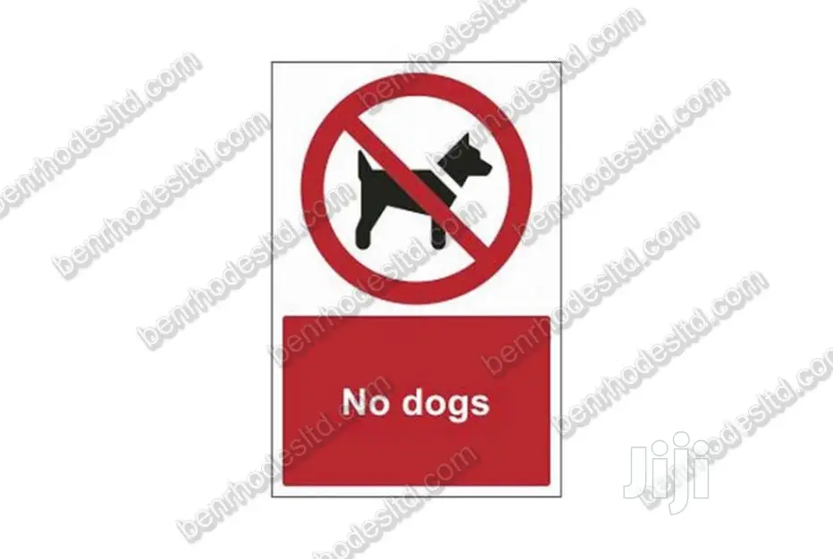 'no Dogs Sign'