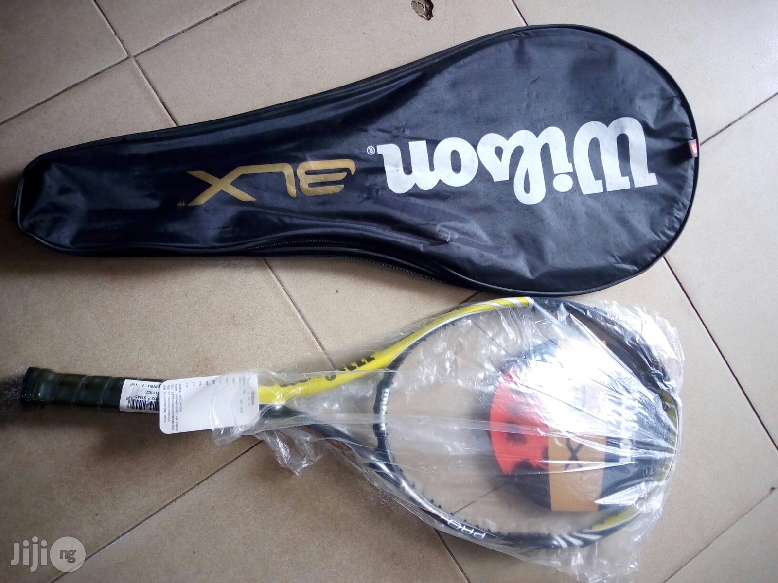 Wilson BLX Lawn Tennis Racket.