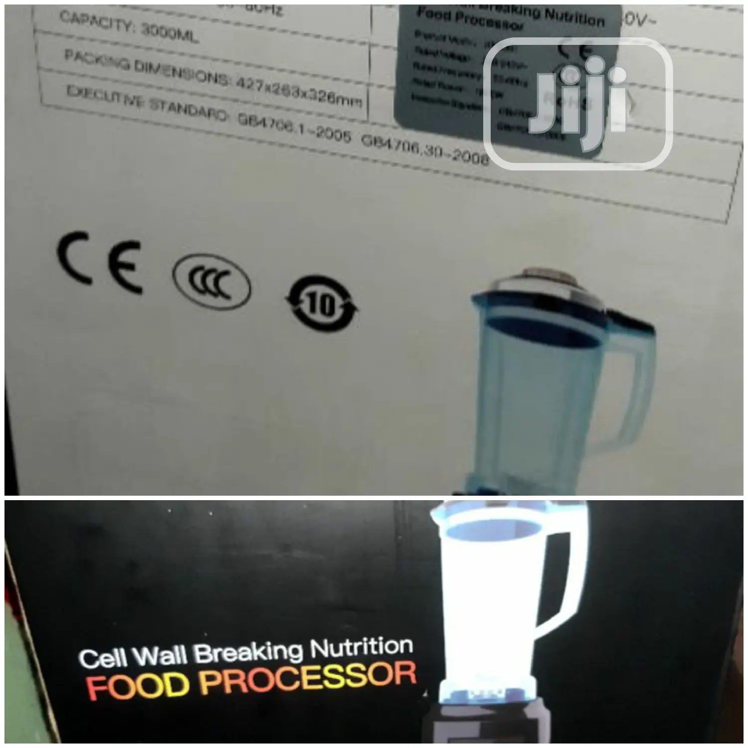 Cell Wall Breaking Nutrition 1800watts Blender