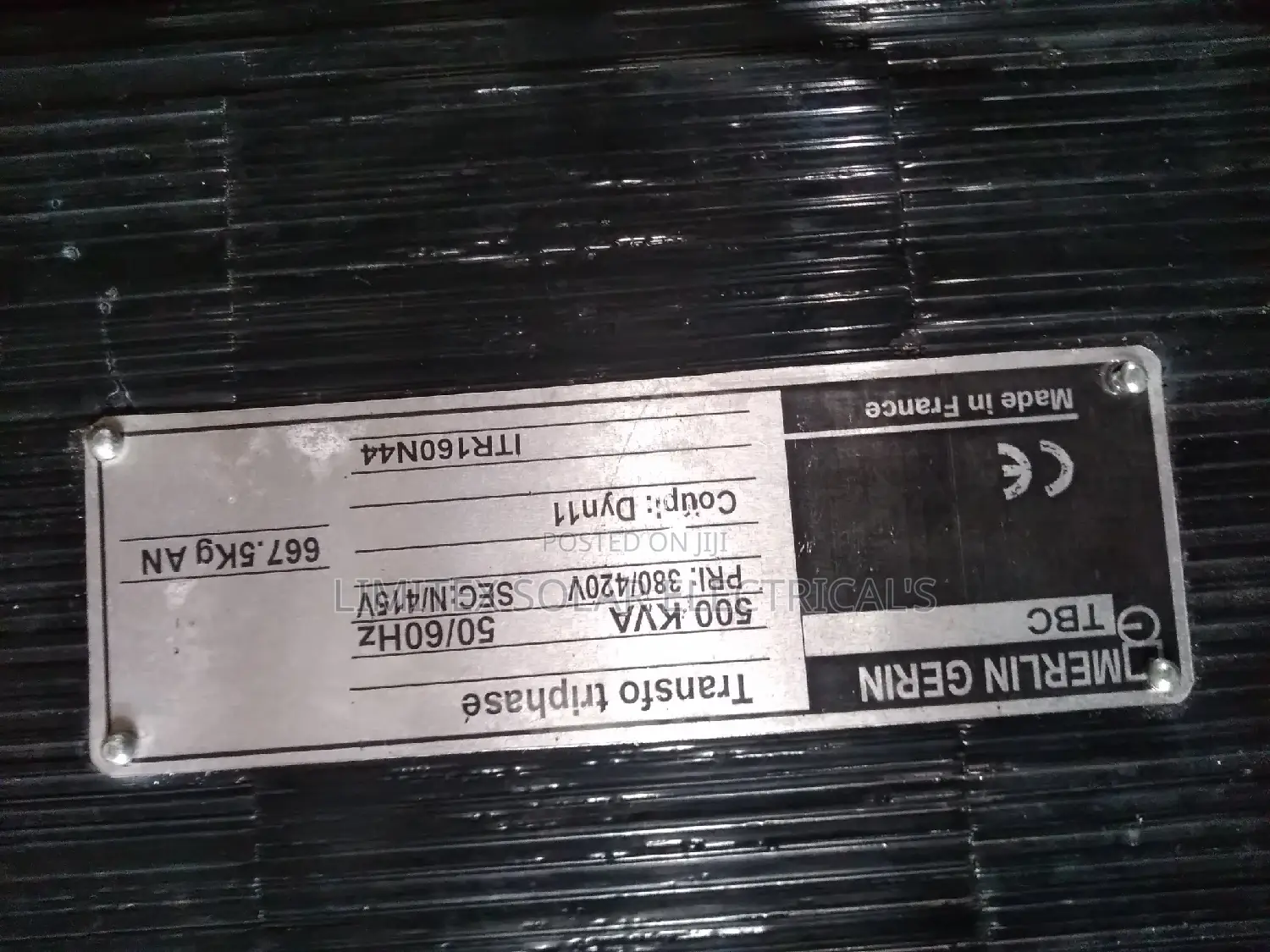 500kva Industrial Step Up Transformer