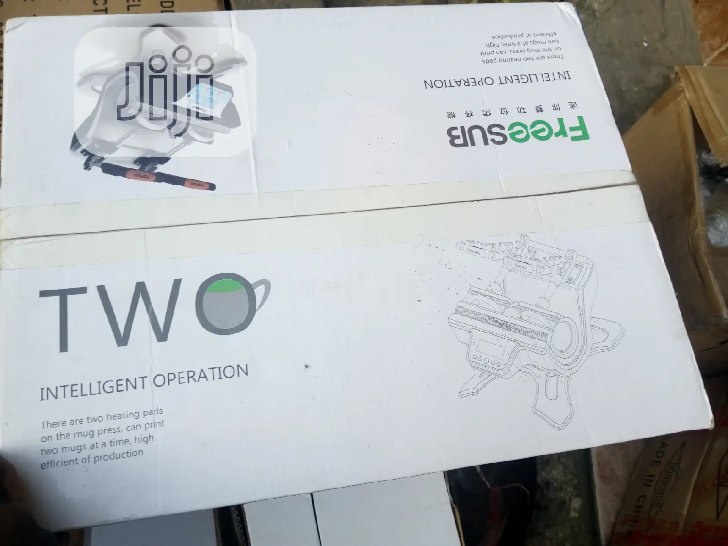 Twin Mug Freesub Heat Transfer Machine