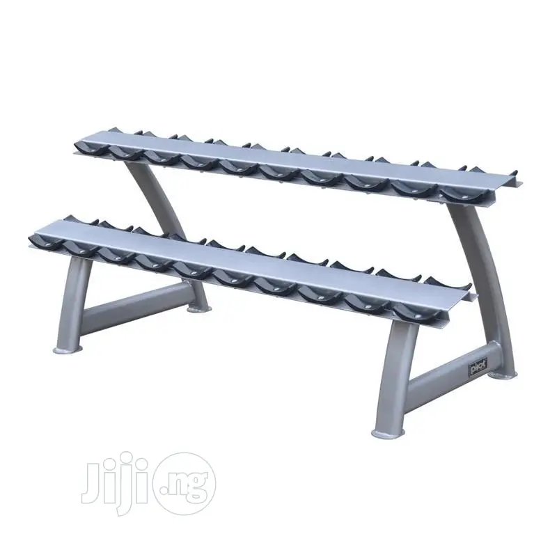 Rubber Saddle Dumbbell Rack [10pair]