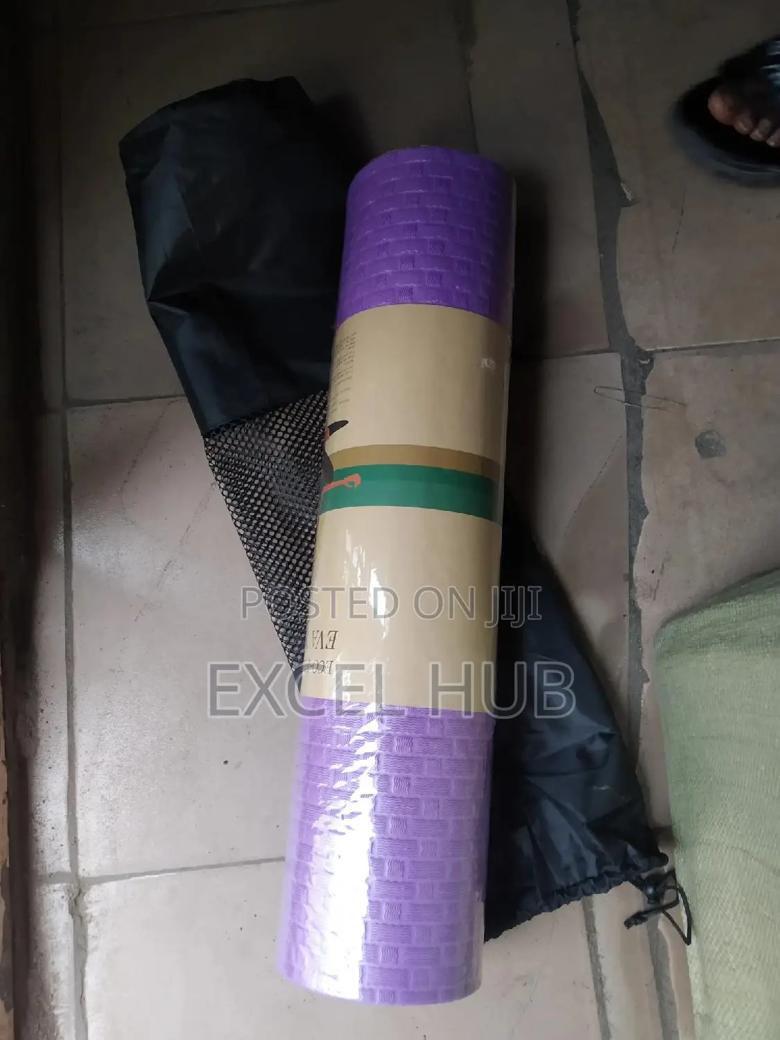Quality Yoga Mat Purple Short