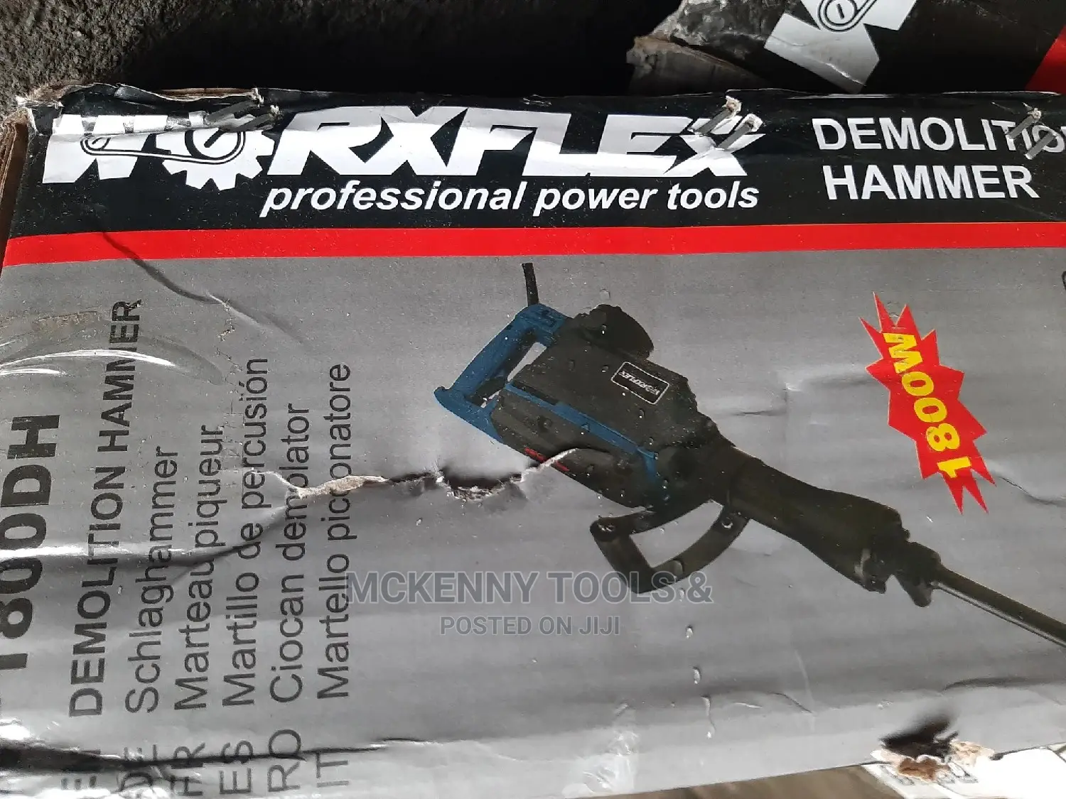 Demolition Hammering Machine 1800w