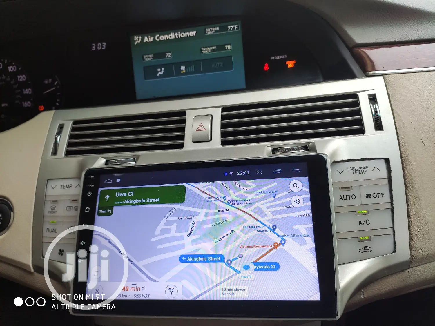 Toyota Avalon Car Android Stereo With Back Camera