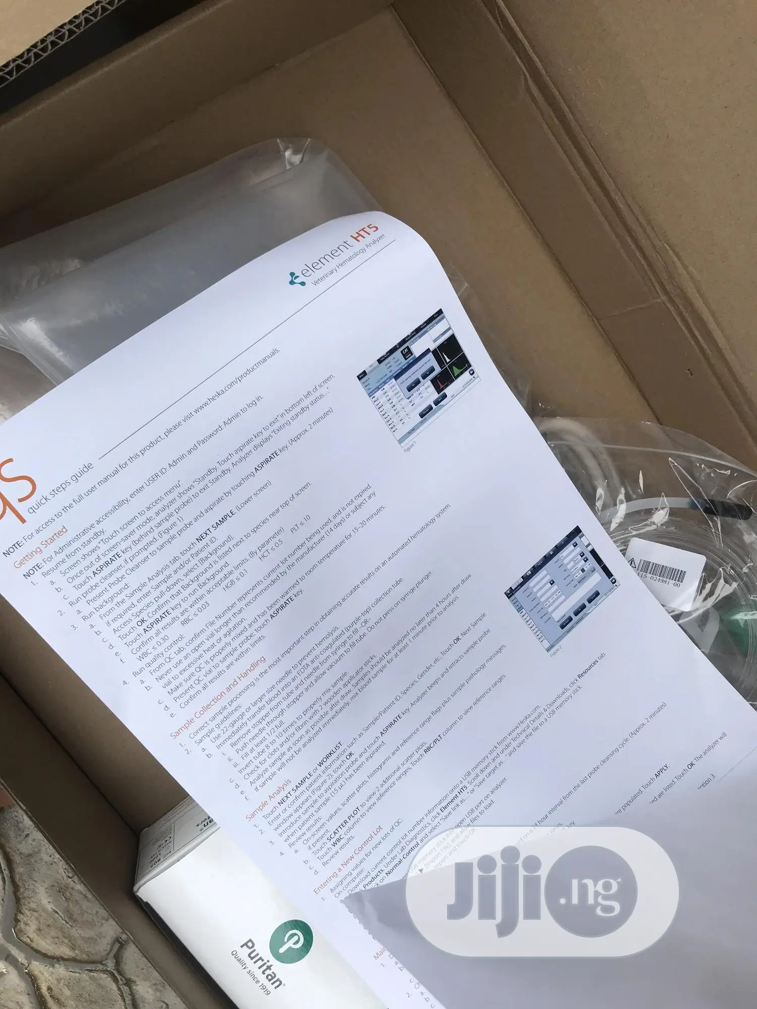 Element HT5 Hematology Analyzer ( 5-parts)