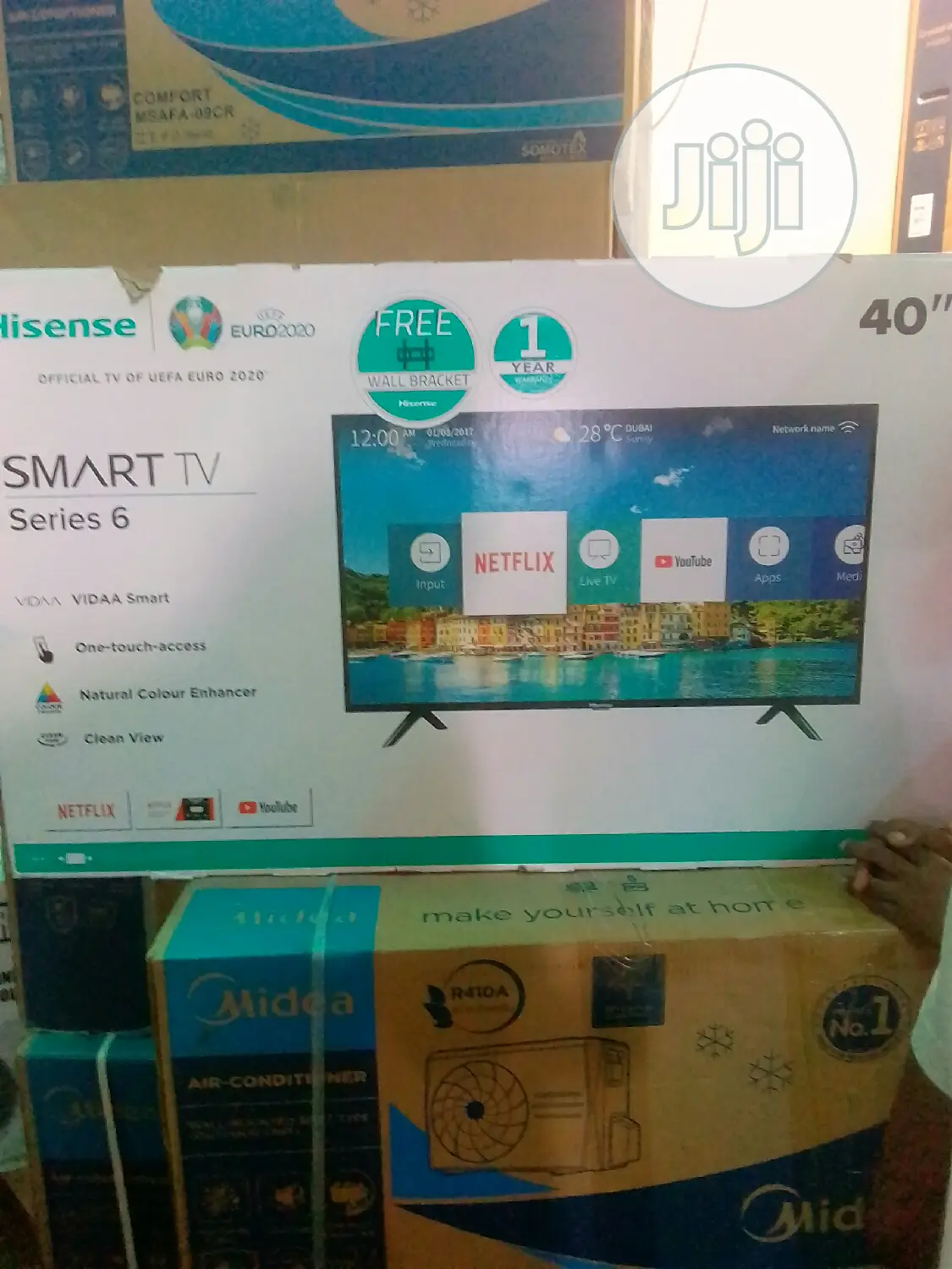 40" Hisense Smart Led Tv 6series