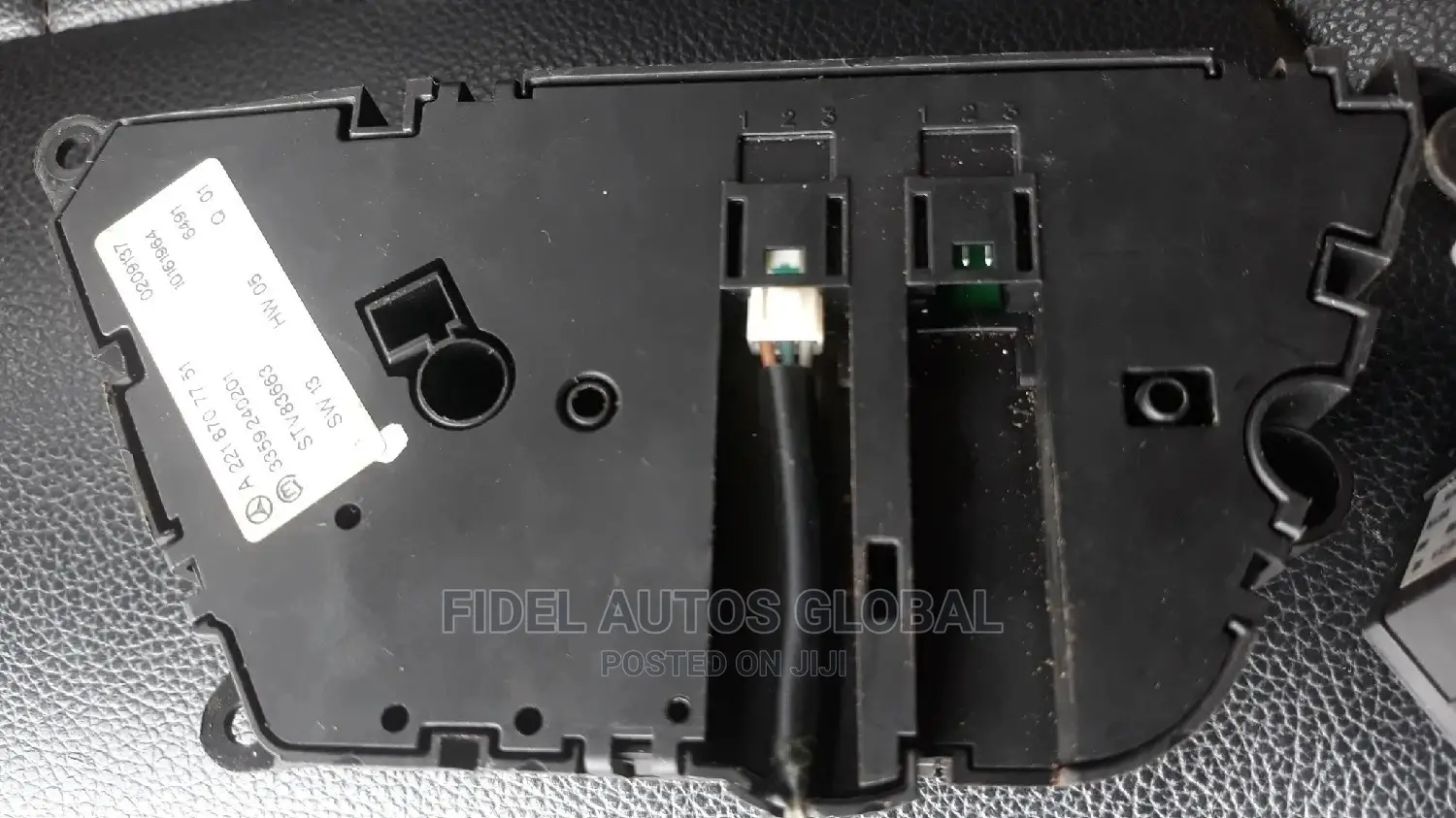 Mercedes-benz S550 Seat Control