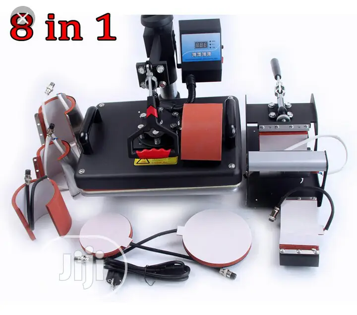Usa Original 8in1 Digital Heat Press Transfer Machine