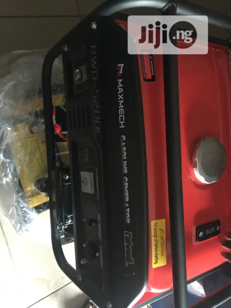 Maxmech 5200kva Kick and Start Gasoline Generator