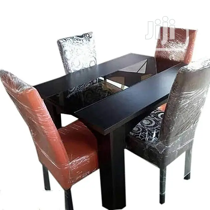 Modern Dinning Set With Glass