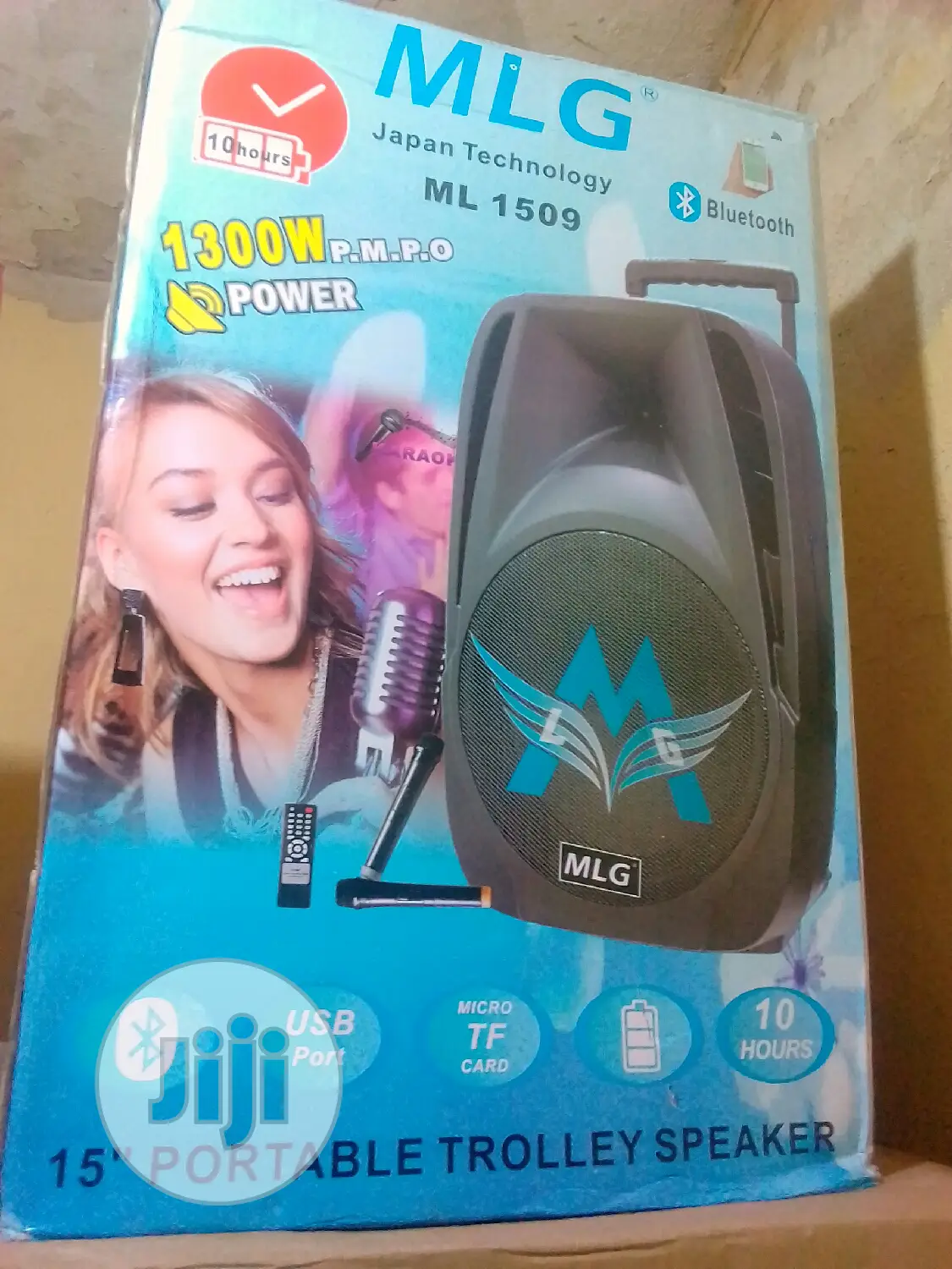 MLG 15" Public Address Rechargeable With BT