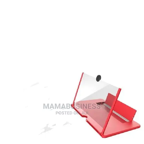 Mobile Phone VIDEO Amplifier Enlarged Screen Magnifier - RED