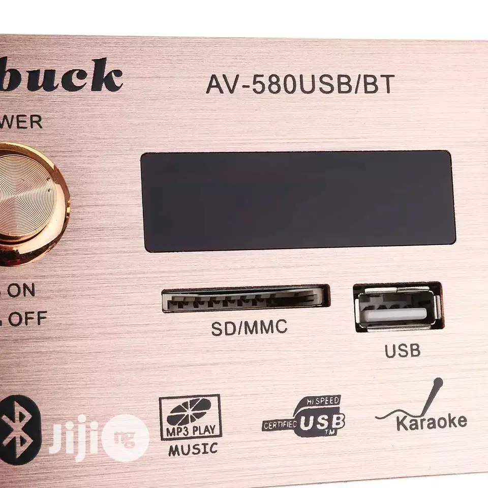 Portable Amplifier With USB Port And Remote Control