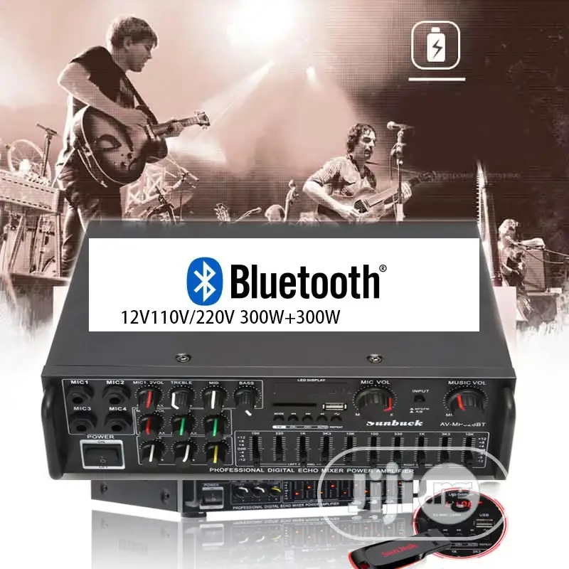 Ceiling Speaker Amplifier With Bluetooth Connection